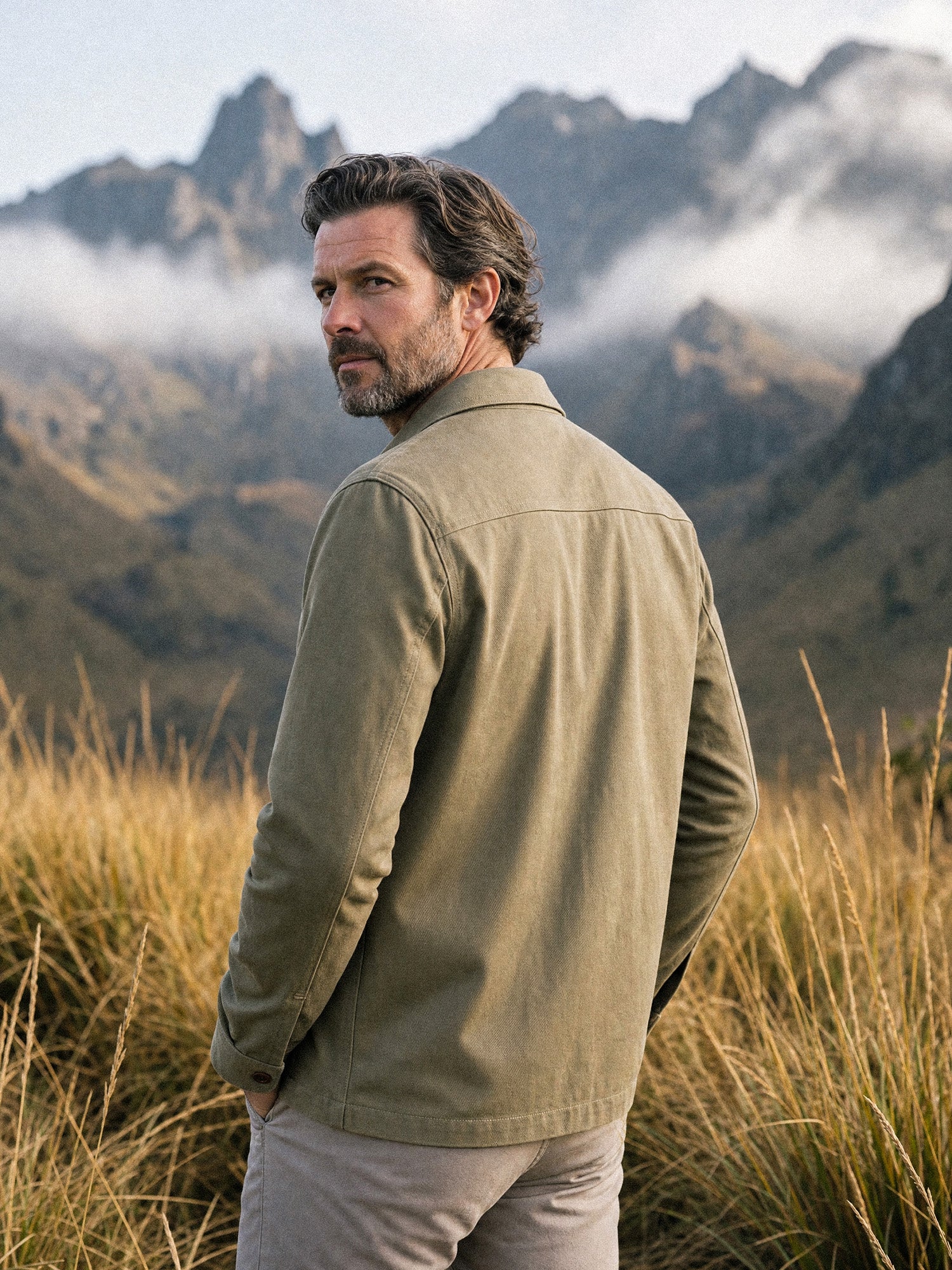 Pintor Jacket in Moss