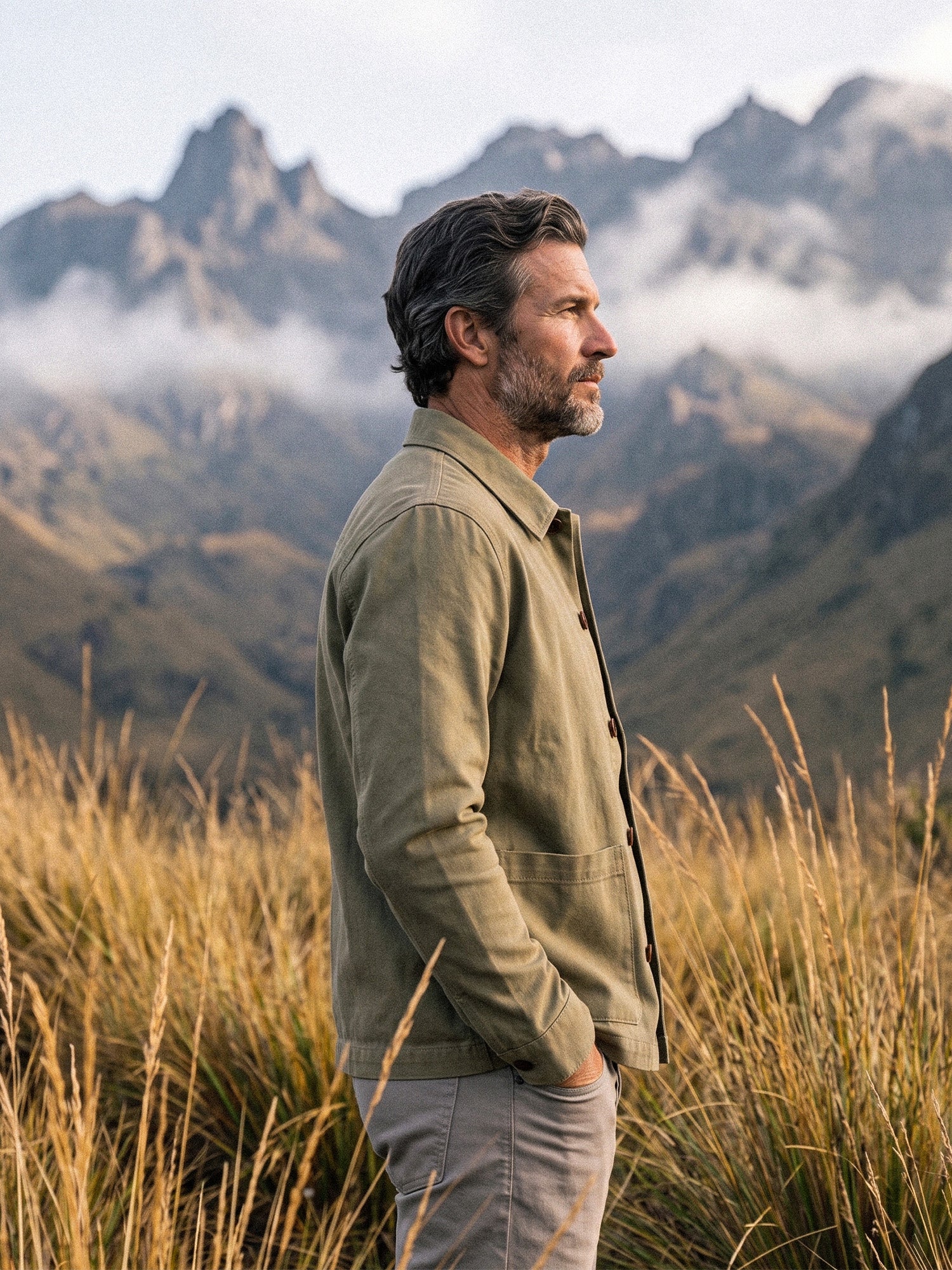 Pintor Jacket in Moss