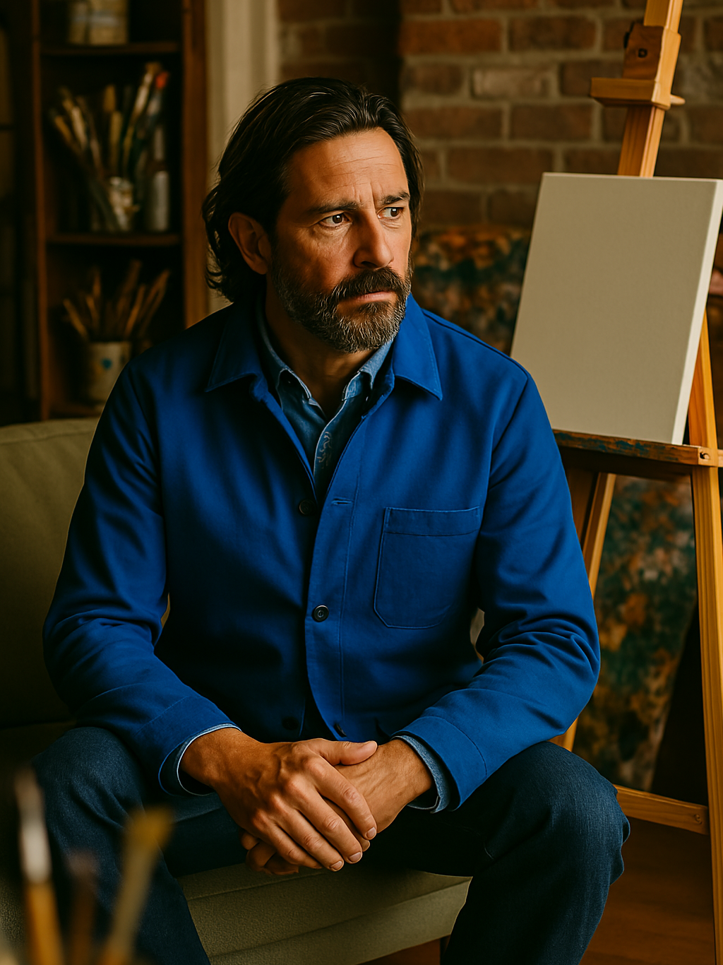 Pintor Jacket in Blue