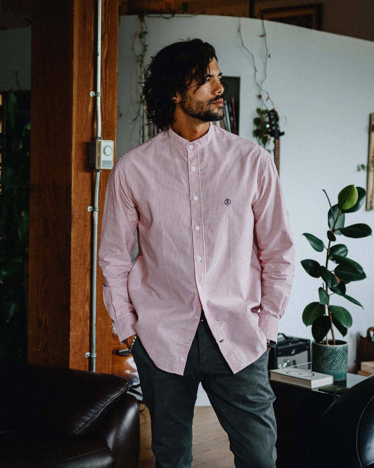 Pescador Shirt In Scarlet