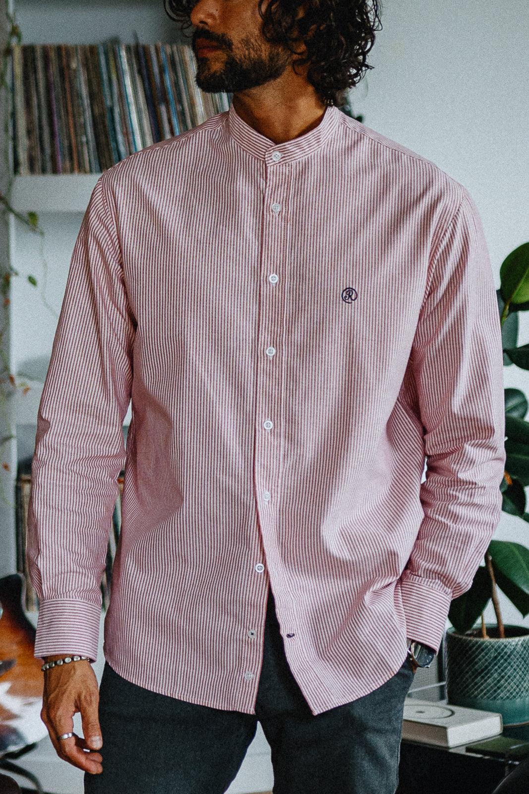 Pescador Shirt In Scarlet