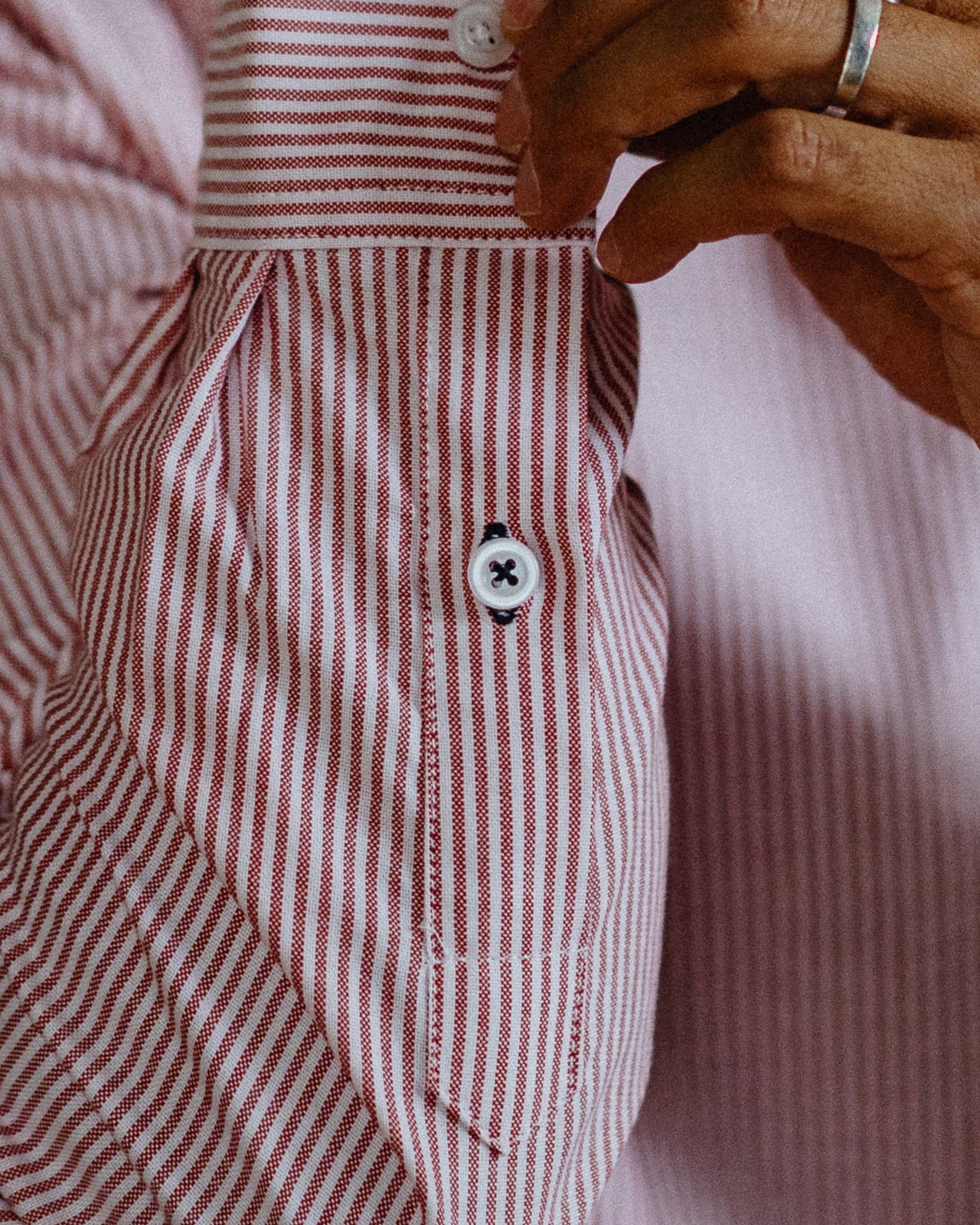 Pescador Shirt In Scarlet