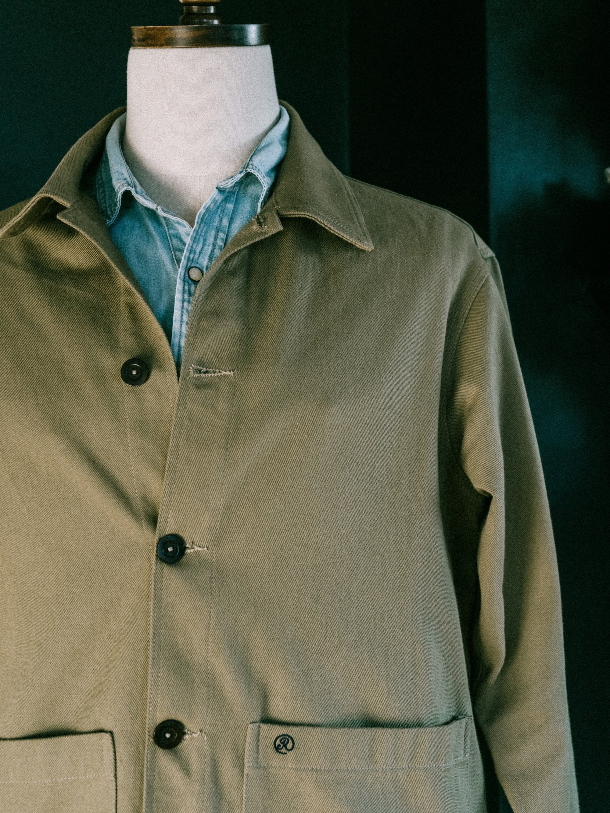 Pintor Jacket in Moss