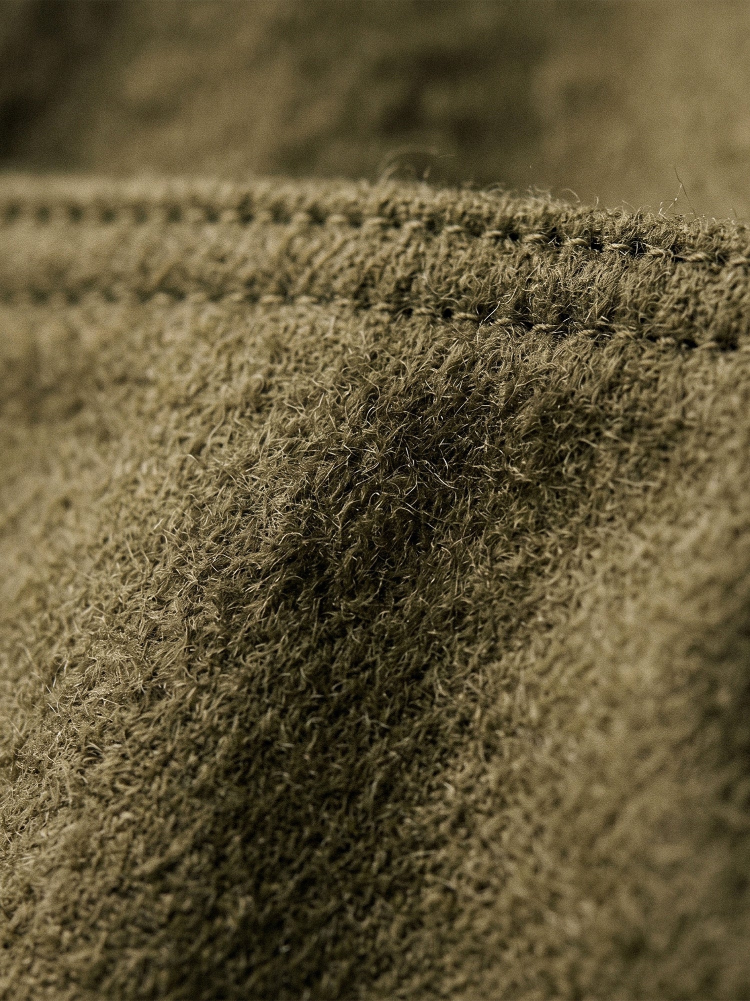 Fogata Wool Jacket in Olive Green