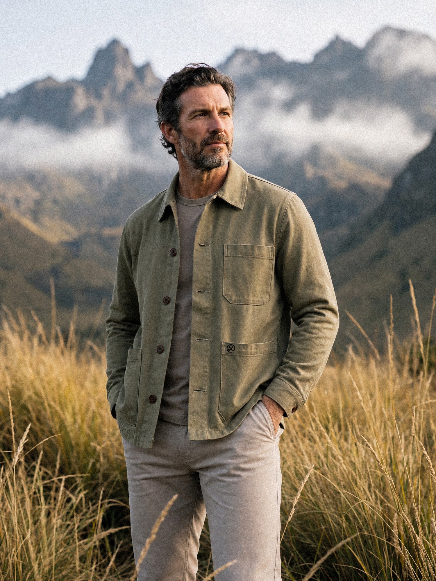 Pintor Jacket in Moss