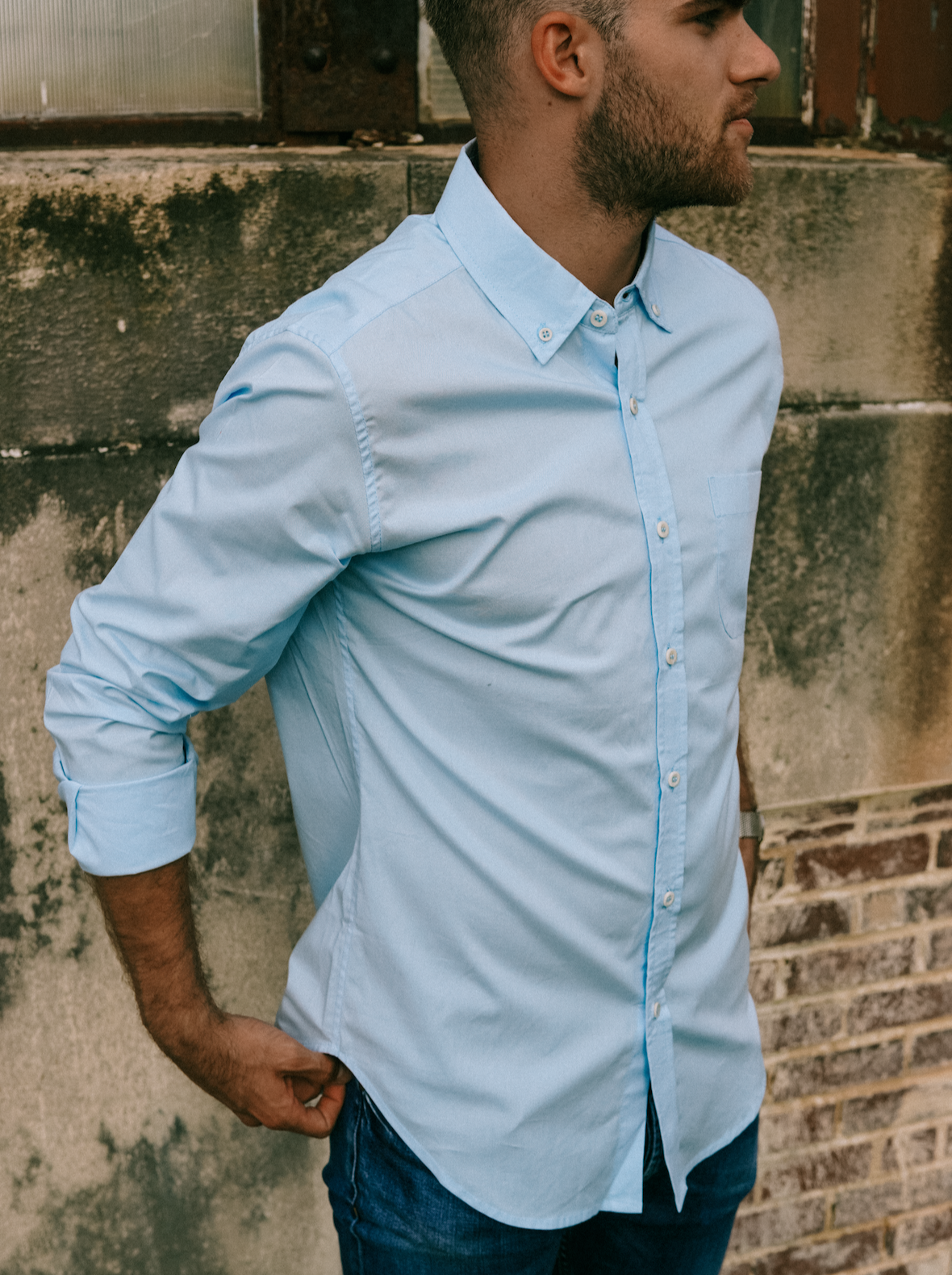 Sierra Shirt In Celeste